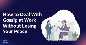 how to deal with gossip at work