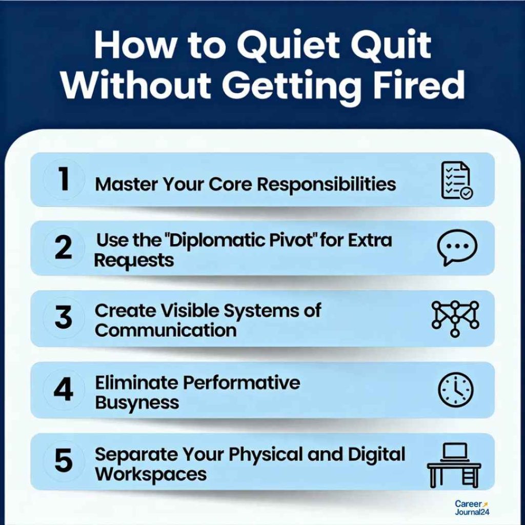 How to Quiet Quit Without Getting Fired