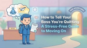 how to tell your boss you're quitting