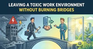 leaving a toxic work environment