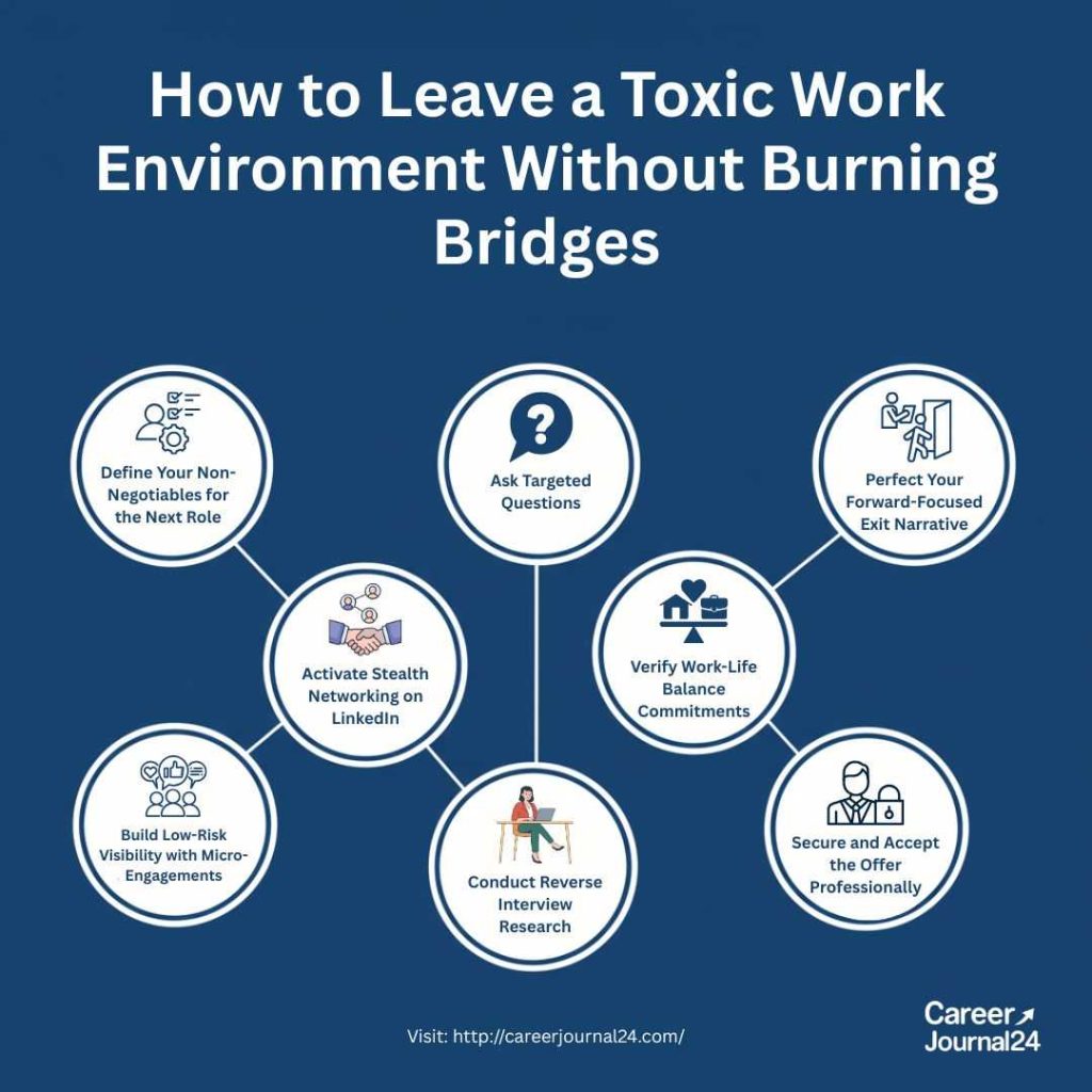 leaving a toxic work environment