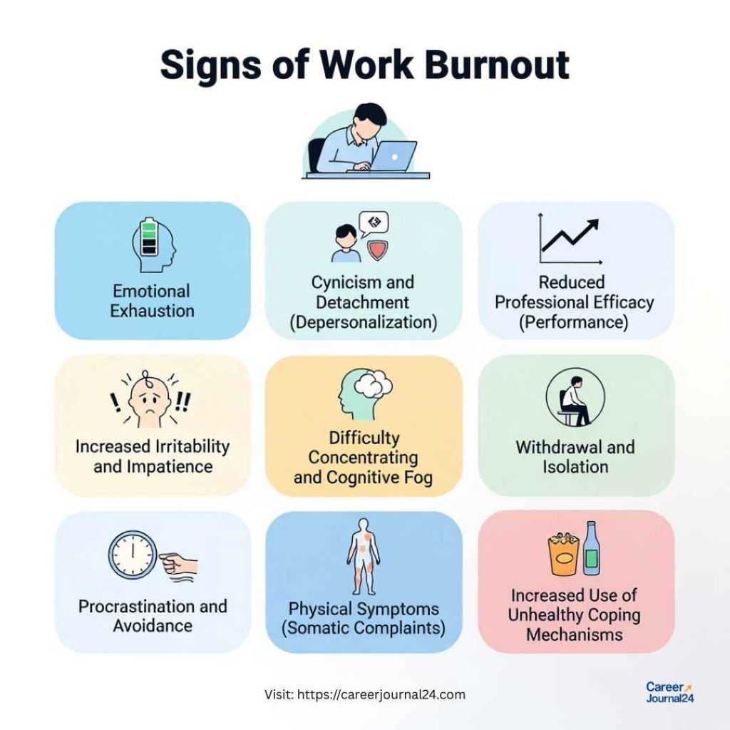 Signs of Work Burnout