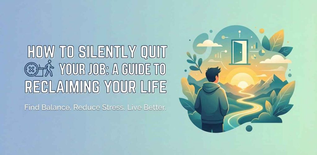 how to silently quit your job