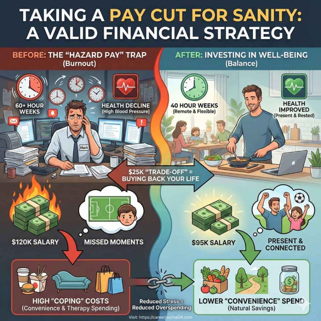 taking a pay cut for a new job