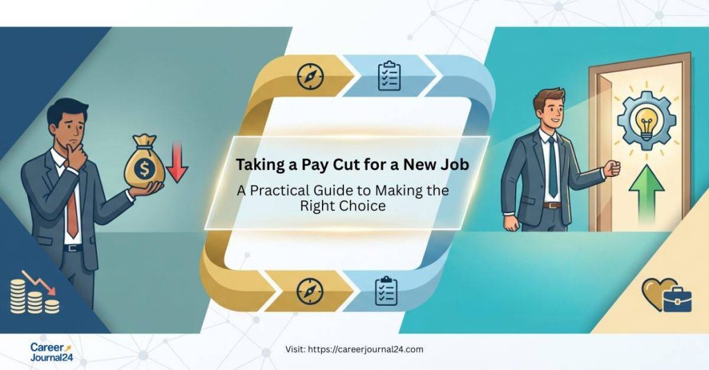 taking a pay cut for a new job