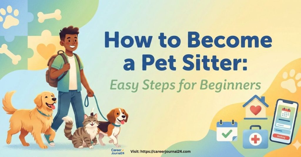 how to become a pet sitter