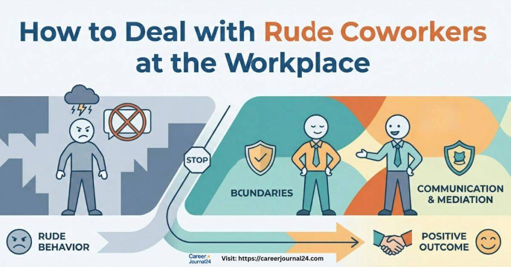 how to deal with rude coworkers